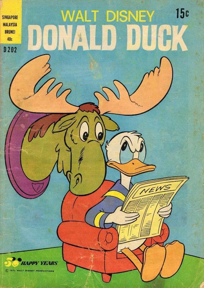 Walt Disney's Donald Duck [D Series] (WG Publications, 1956 series) #202 (September 1973)