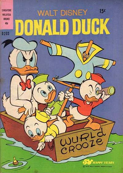 Walt Disney's Donald Duck [D Series]  #D203 (October 1973)
