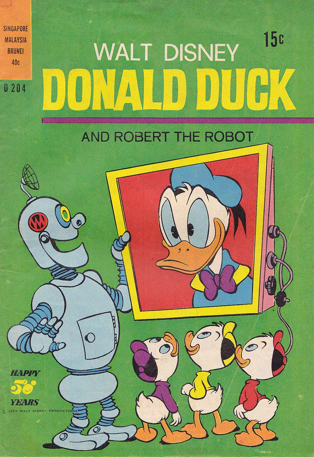 Walt Disney's Donald Duck [D Series] (WG Publications, 1956 series) #D204 ([November 1973])