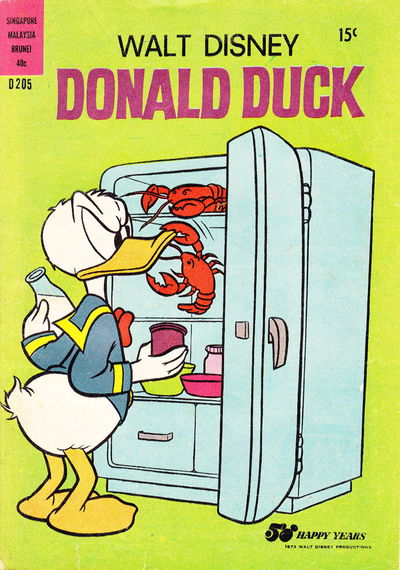 Walt Disney's Donald Duck [D Series] (WG Publications, 1956 series) #D205 December 1973