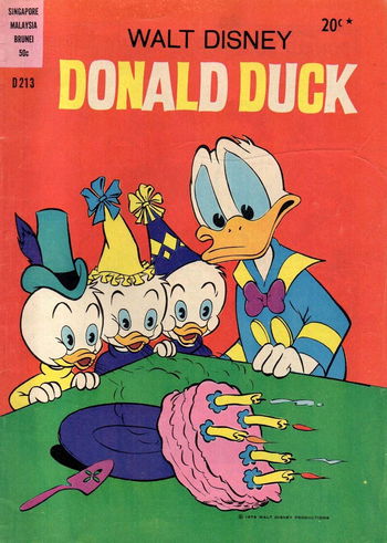 Walt Disney Donald Duck [D Series] (Wogan, 1974 series) #D213 (1974)