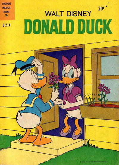 Walt Disney Donald Duck [D Series] (Wogan, 1974 series) #D214