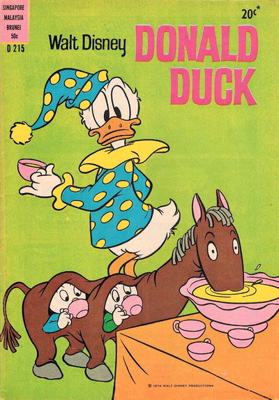 Walt Disney Donald Duck [D Series]  #D215 ([1974])