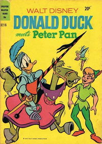 Walt Disney Donald Duck [D Series] (Wogan, 1974 series) #D216 — Walt Disney Donald Duck meets Peter Pan 1974