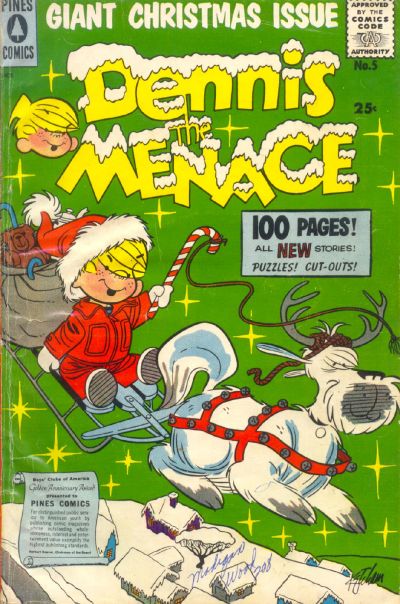 Dennis the Menace Giant  #5 (Winter 1957)