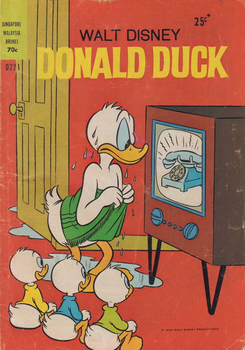 Walt Disney Donald Duck [D Series] (Wogan, 1974 series) #D221 (1975)