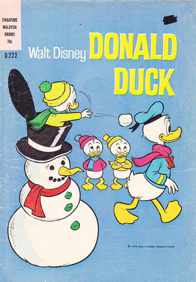Walt Disney Donald Duck [D Series]  #D222 ([1975?])