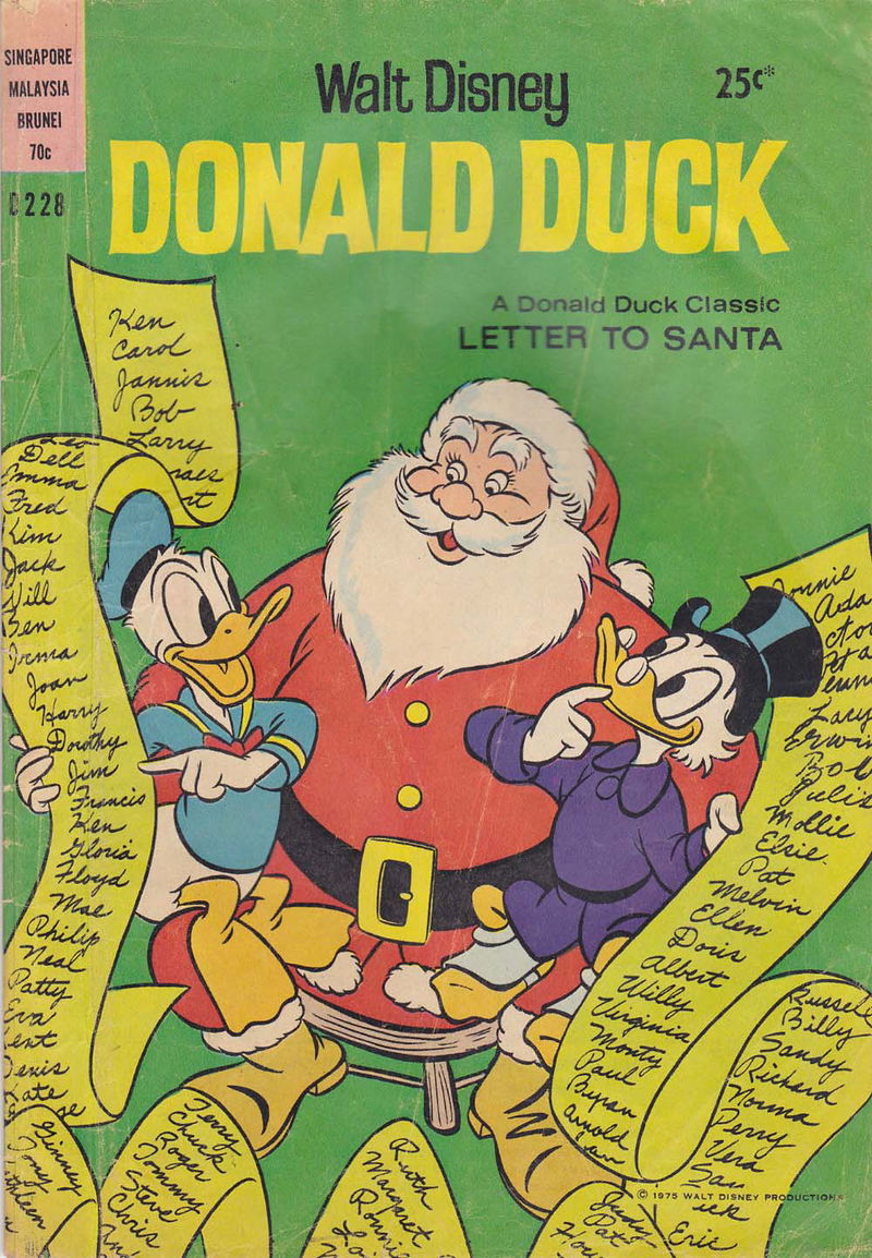 Walt Disney Donald Duck [D Series] (Wogan, 1974 series) #D228 (1975)