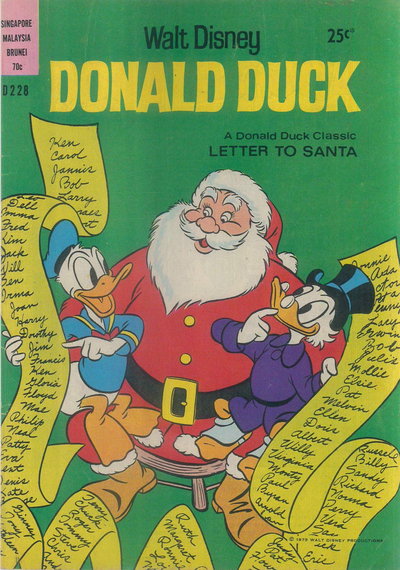 Walt Disney Donald Duck [D Series]  #D228 (1975)
