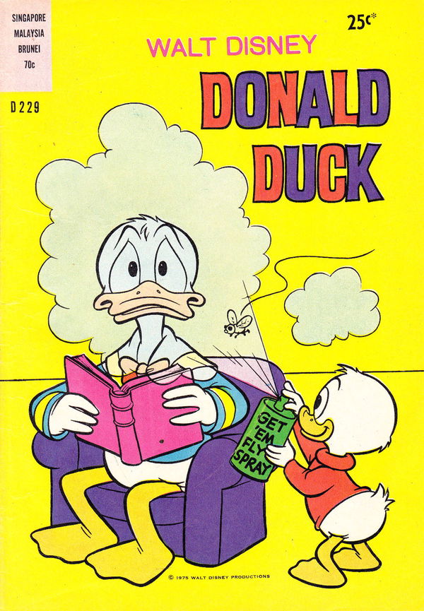 Walt Disney Donald Duck [D Series] (Wogan, 1974 series) #D229 (December 1975)