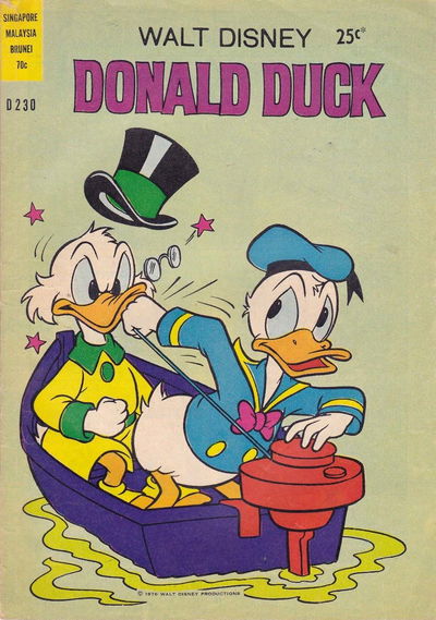 Walt Disney Donald Duck [D Series] (Wogan, 1974 series) #D230