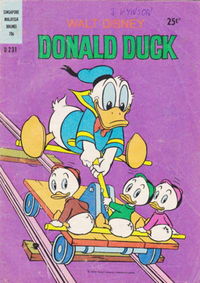 Walt Disney Donald Duck [D Series] (Wogan, 1974 series) #D231