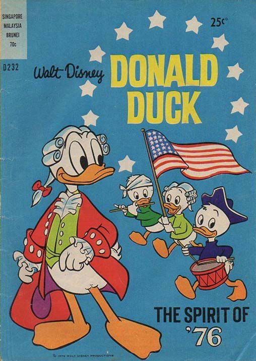 Walt Disney Donald Duck [D Series] (Wogan, 1974 series) #D232 ([1976])