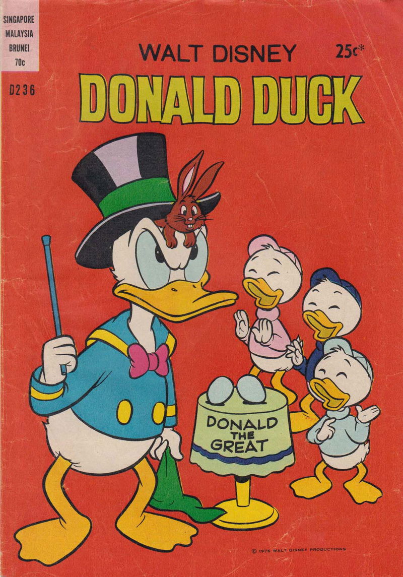 Walt Disney Donald Duck [D Series] (Wogan, 1974 series) #D236 ([1976])