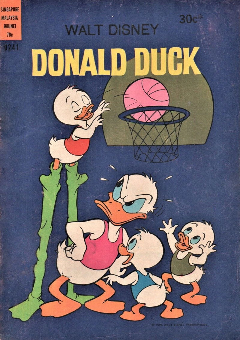 Walt Disney Donald Duck [D Series] (Wogan, 1974 series) #241 (December 1976)