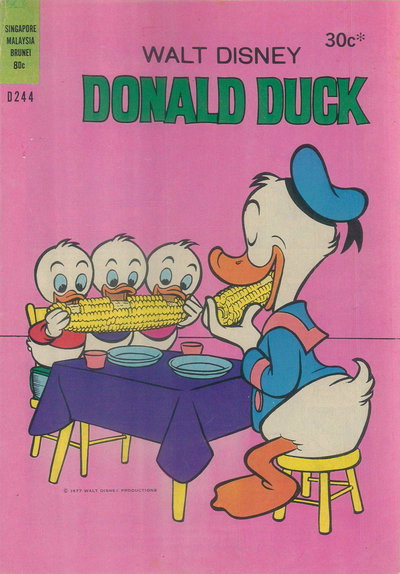 Walt Disney Donald Duck [D Series]  #D244 (1977)