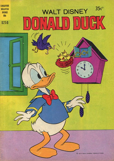 Walt Disney Donald Duck [D Series]  #D250 (1977)