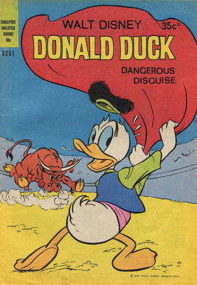 Walt Disney Donald Duck [D Series]  #D251 (1977)