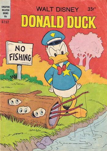 Walt Disney Donald Duck [D Series] (Wogan, 1974 series) #D252 (1977)