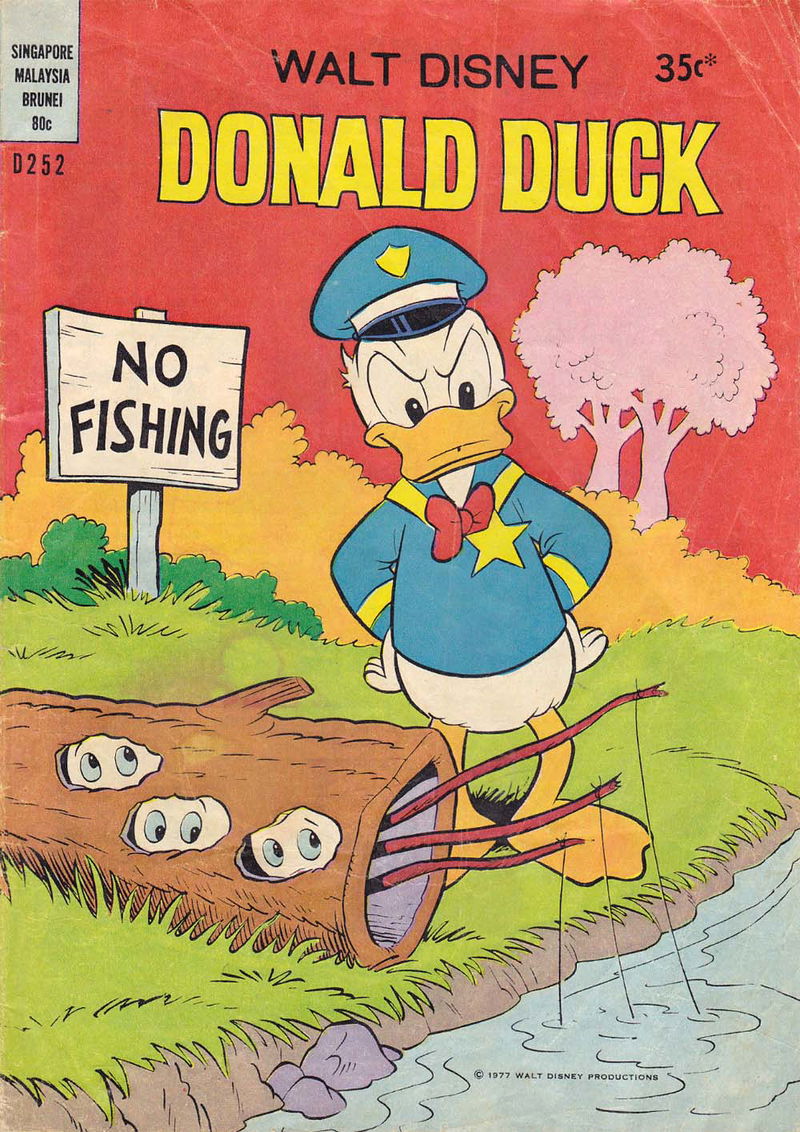 Walt Disney Donald Duck [D Series] (Wogan, 1974 series) #D252 (1977)