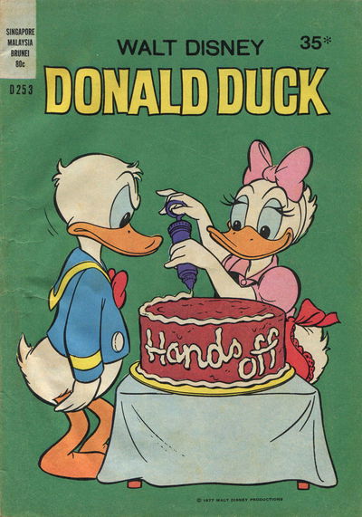 Walt Disney Donald Duck [D Series] (Wogan, 1974 series) #D253