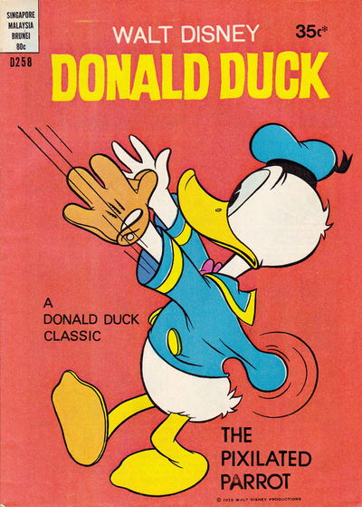 Walt Disney Donald Duck [D Series] (Wogan, 1974 series) #D258