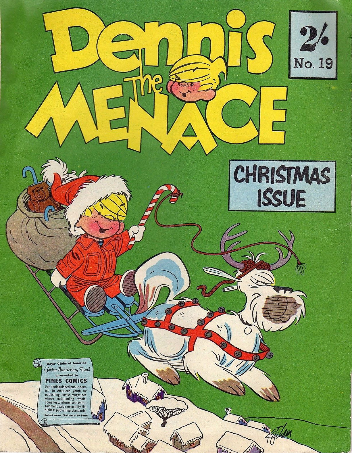 Dennis the Menace (Cleland, 1956 series) #19 ([December 1958])