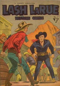 Lash LaRue Western Comic (Cleland, 1951 series) #7 [December 1951?]