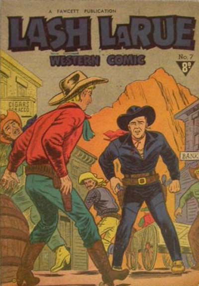 Lash LaRue Western Comic (Cleland, 1951 series) #7 ([December 1951?])