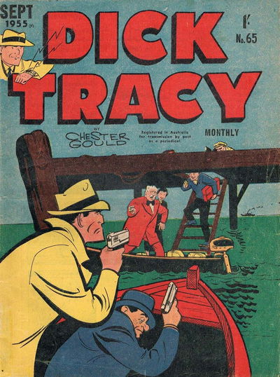 Dick Tracy Monthly (Illustrated, 1952 series) #65 September 1955