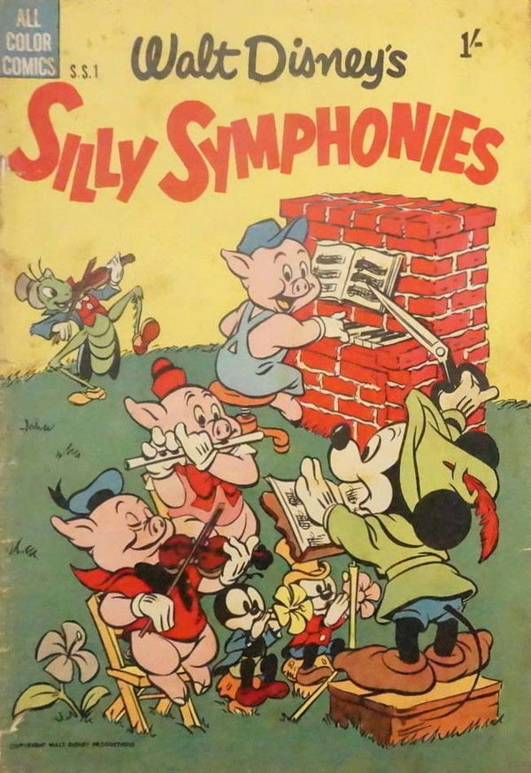 Walt Disney's Silly Symphonies [SS Series] (WG Publications, 1954 series) #S.S.1 ([1954?])