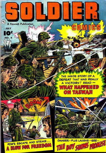 Soldier Comics (Fawcett, 1952 series) #4 July 1952