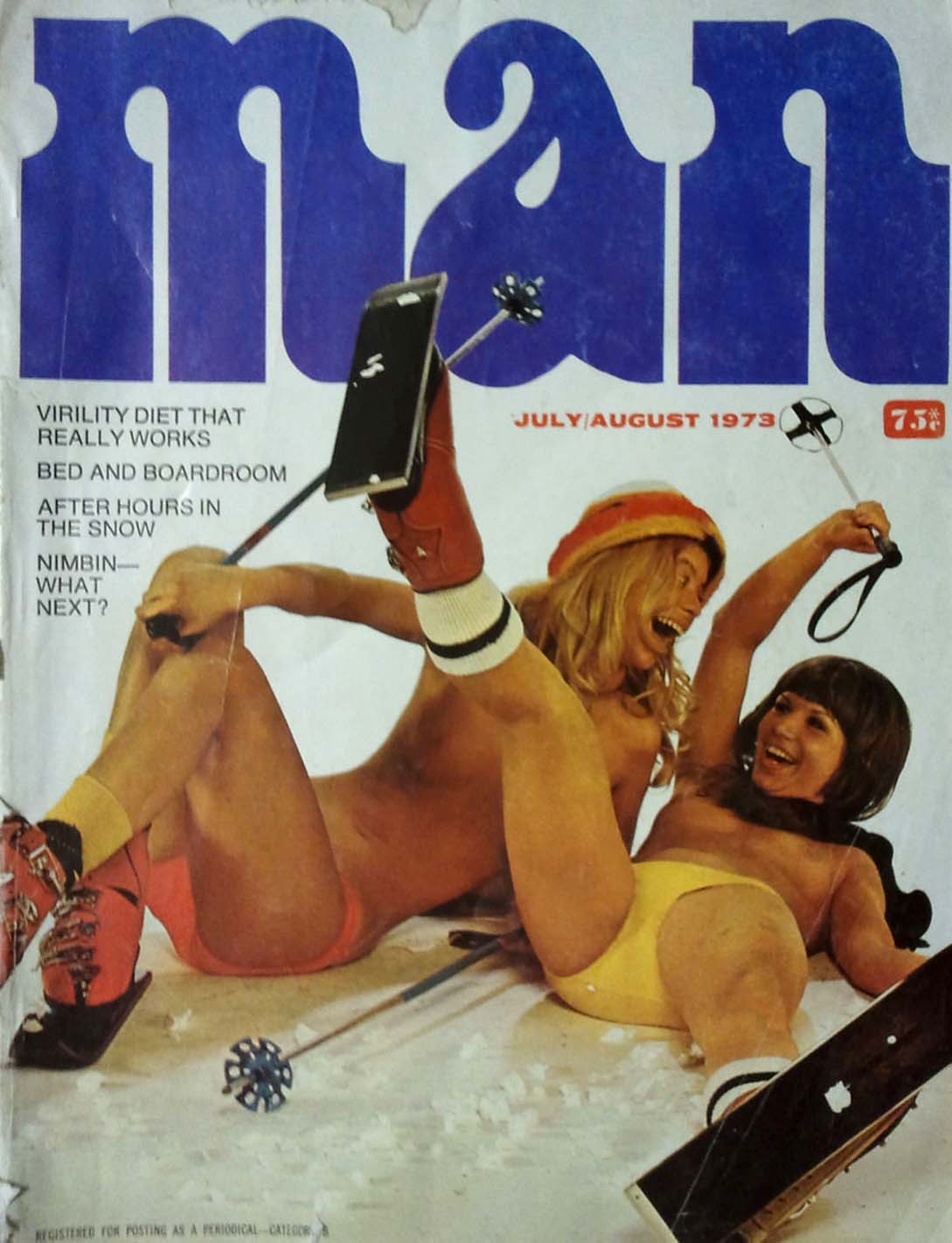 Man [Man Magazine] (Man, 1946 series) v74#2 ([July/August 1973])