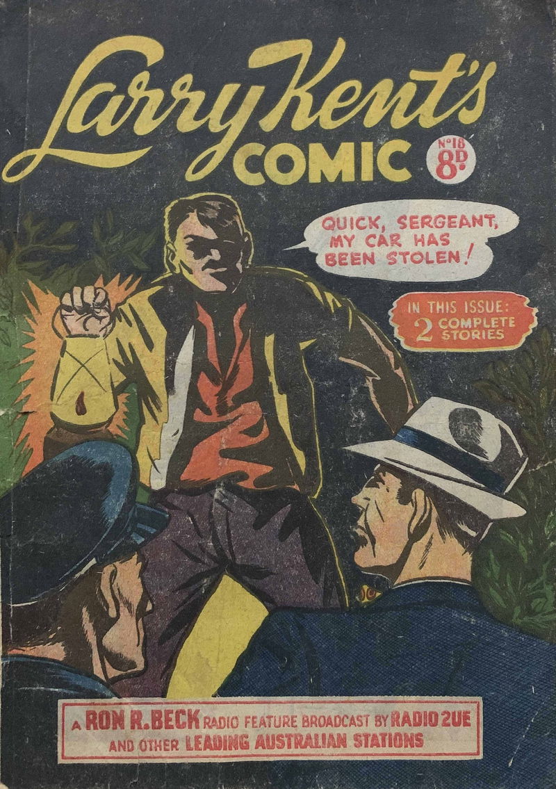 Larry Kent's Comic (Young's, 1954? series) #18 (November 1954)