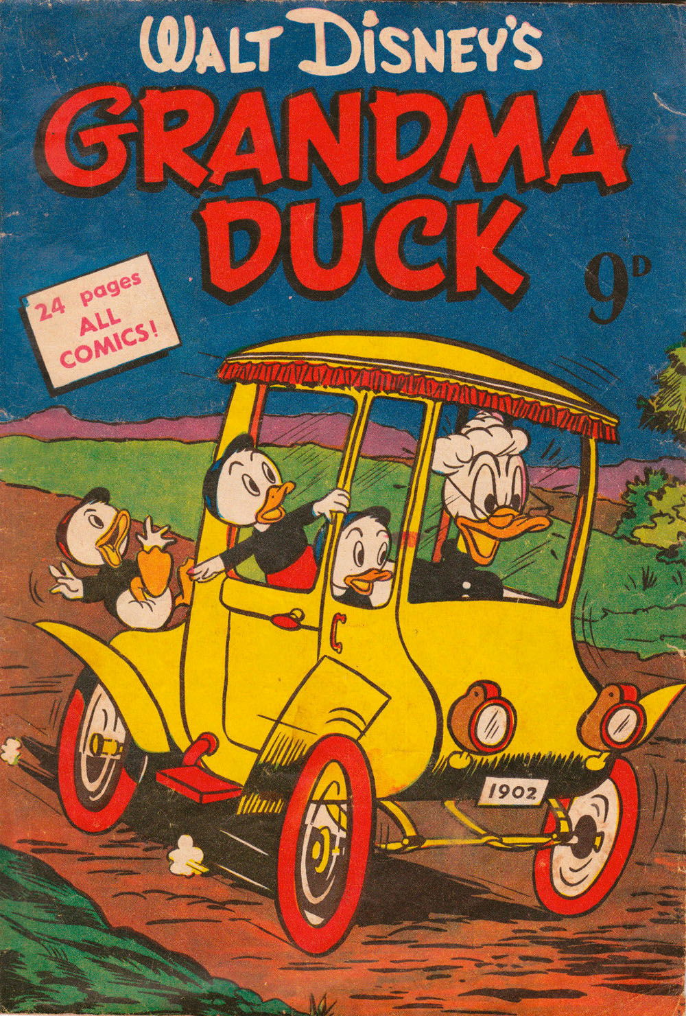 Walt Disney's Character Issue [CI Series] (WG Publications, 1951 series) #C.I.3 — Walt Disney's Grandma Duck (December 1951)