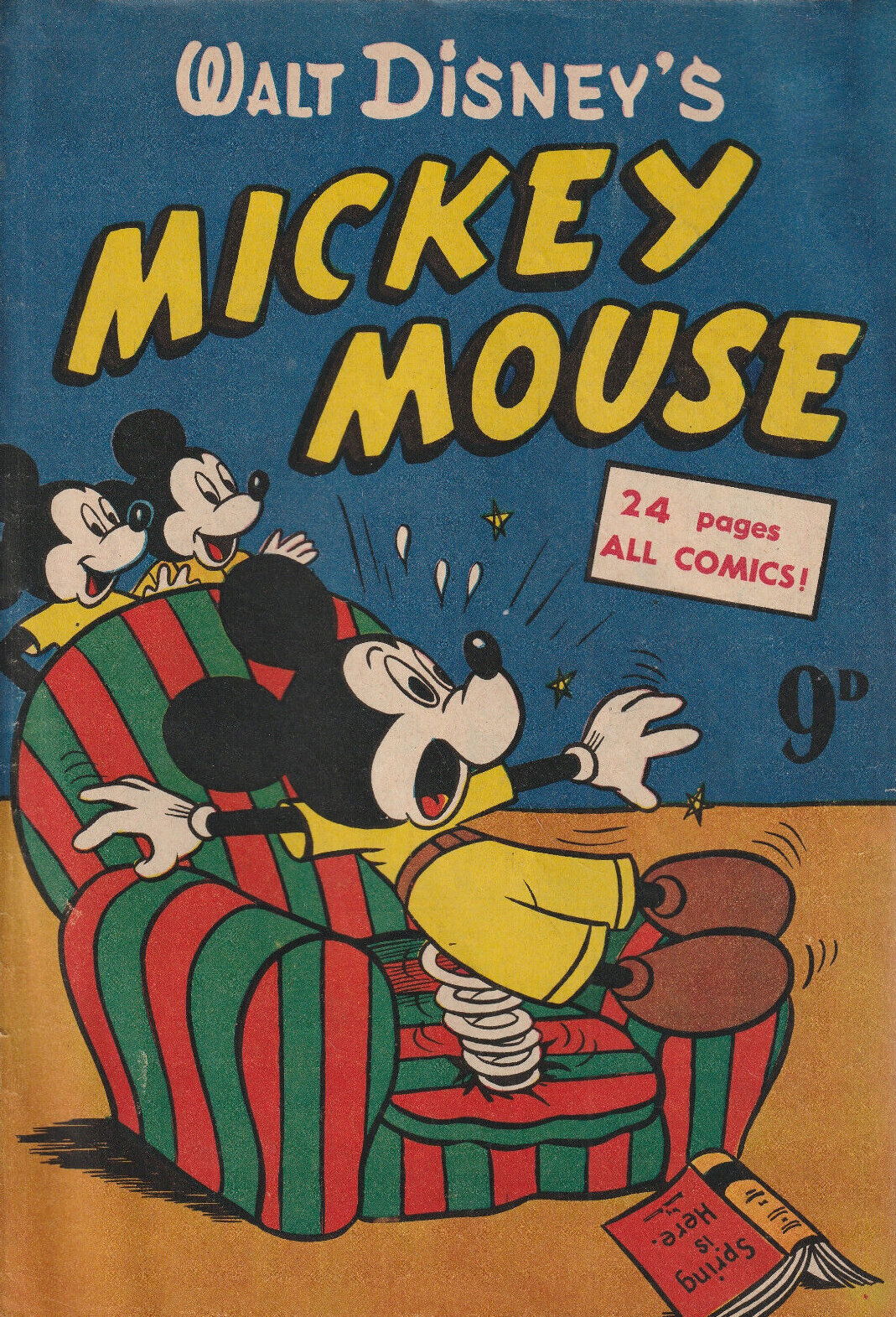 Walt Disney's Character Issue [CI Series] (WG Publications, 1951 series) #C.I.5 — Walt Disney's Mickey Mouse ([February 1952])