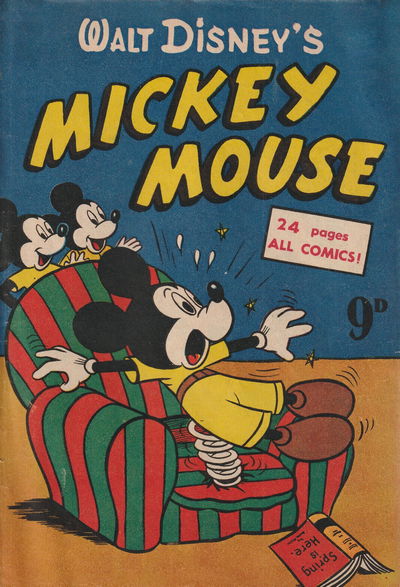 Walt Disney's Character Issue [CI Series] (WG Publications, 1951 series) #C.I.5 — Walt Disney's Mickey Mouse [February 1952]