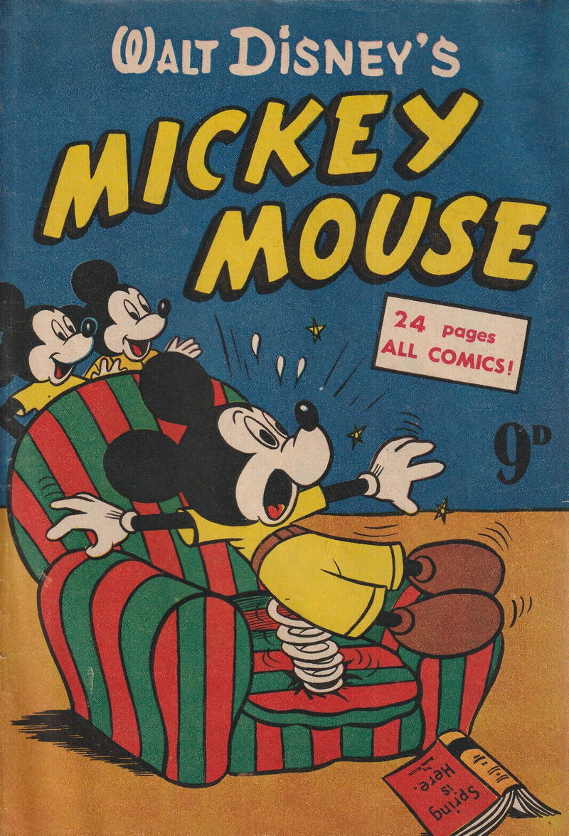 Walt Disney's Character Issue [CI Series] (WG Publications, 1951 series) #C.I.5 — Walt Disney's Mickey Mouse ([February 1952])
