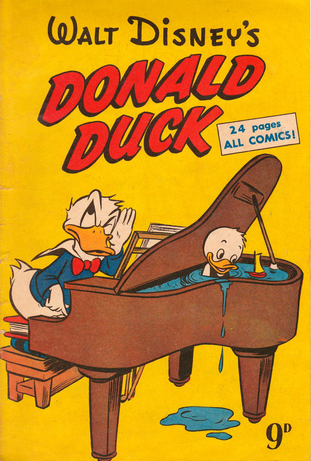 Walt Disney's Character Issue [CI Series] (WG Publications, 1951 series) #C.I.6 — Walt Disney's Donald Duck ([April 1952])