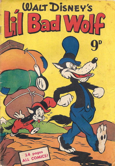 Walt Disney's Character Issue [CI Series] (WG Publications, 1951 series) #C.I.7 — Walt Disney's Li'l Bad Wolf May 1952