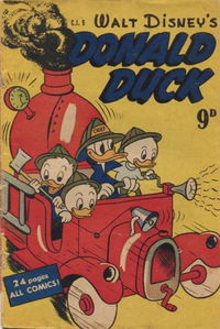 Walt Disney's Character Issue [CI Series] (WG Publications, 1951 series) #C.I.9 — Walt Disney's Donald Duck August 1952