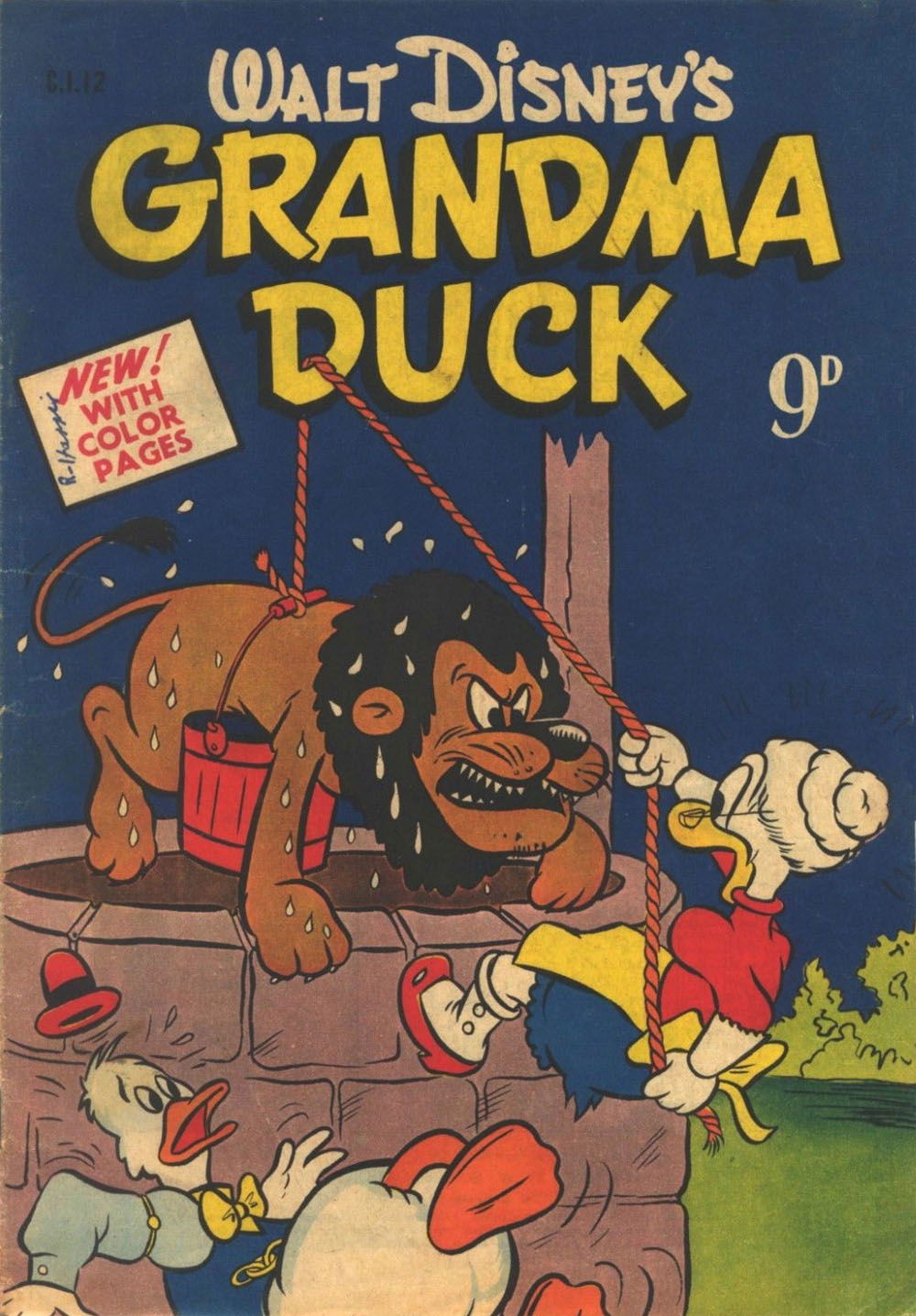 Walt Disney's Character Issue [CI Series] (WG Publications, 1951 series) #C.I.12 — Walt Disney's Grandma Duck (December 1952)