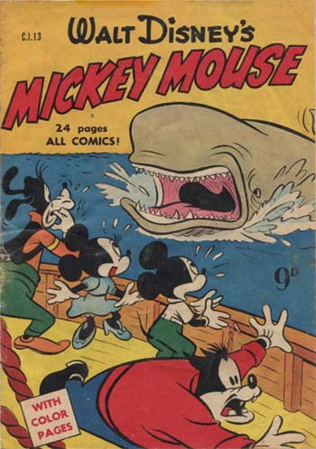 Walt Disney's Character Issue [CI Series] (WG Publications, 1951 series) #C.I.13 — Walt Disney's Mickey Mouse ([September 1952])