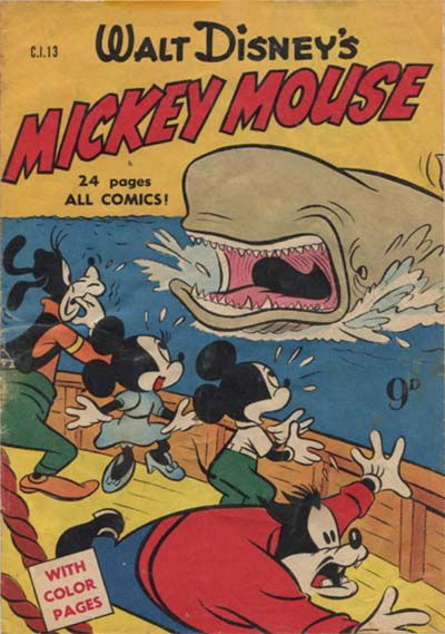 Walt Disney's Character Issue [CI Series] (WG Publications, 1951 series) #C.I.13 — Walt Disney's Mickey Mouse (January 1953)