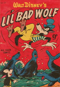 Walt Disney's Character Issue [CI Series] (WG Publications, 1951 series) #C.I.17 — Walt Disney's Li'l Bad Wolf March 1953