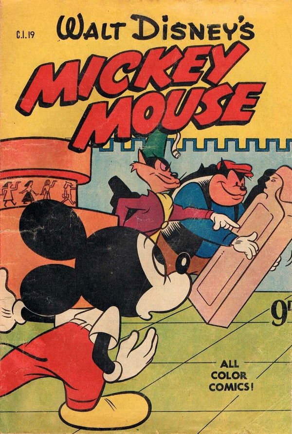 Walt Disney's Character Issue [CI Series] (WG Publications, 1951 series) #C.I.19 (April 1953) —Walt Disney's Mickey Mouse