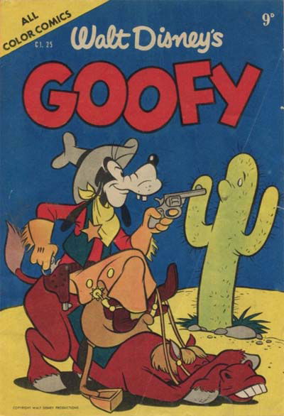 Walt Disney's Character Issue [CI Series] (WG Publications, 1951 series) #CI.25 — Walt Disney's Goofy (September 1953)