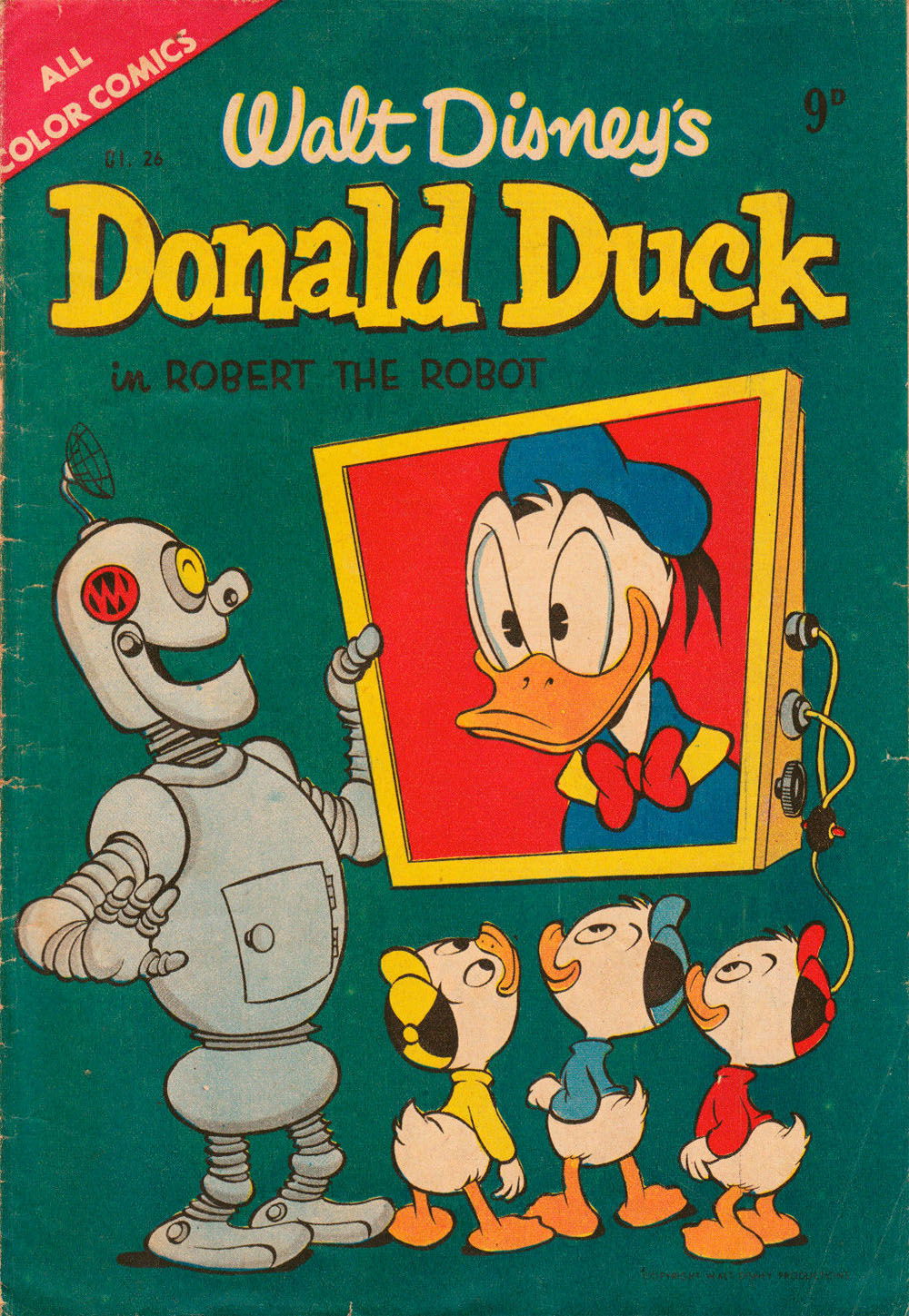 Walt Disney's Character Issue [CI Series] (WG Publications, 1951 series) #CI.26 — Walt Disney's Donald Duck (October 1953)