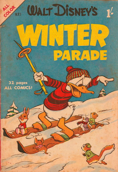 Walt Disney's Winter Parade [WP Series] (WG Publications, 1953 series) #W.P.1 — Walt Disney's Winter Parade 1953