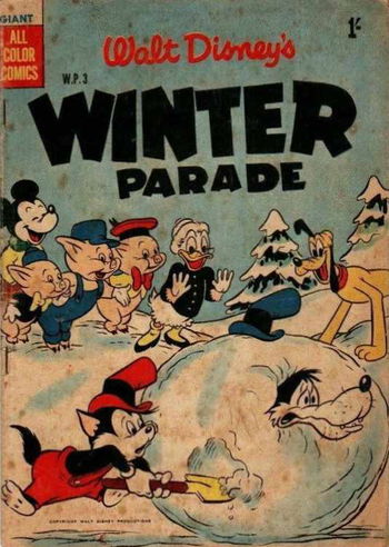 Walt Disney's Winter Parade [WP Series] (WG Publications, 1953 series) #W.P.3 (1955)